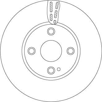 Brake Disc DF6793 - image 2