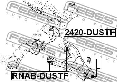 Ball Joint 2420-DUSTF - image 2