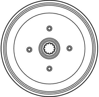 Brake Drum DB4037 - image 2