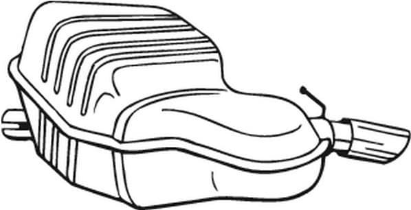 Rear Muffler 235149