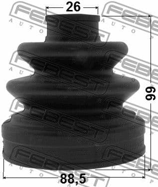 Bellow, drive shaft 0215-U31 - image 2