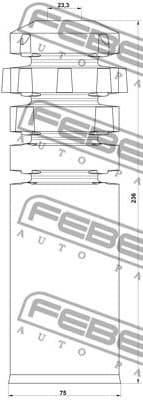 Dust Cover Kit, shock absorber OPSHB-VIVBF-KIT - image 2