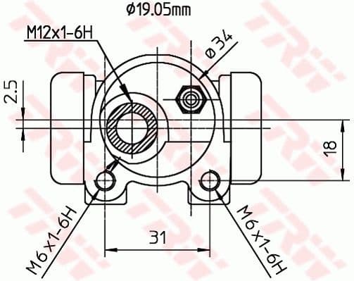 Wheel Brake Cylinder BWD134 - image 4