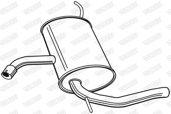 Rear Muffler 23261 - image 5