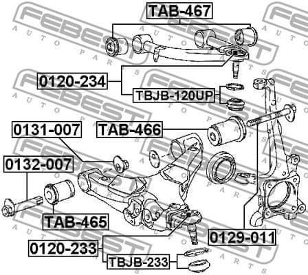 Bellow, ball joint TBJB-233 - image 2