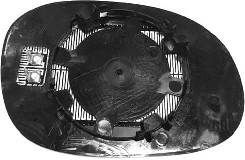 Mirror Glass, exterior mirror LORO 2909G01