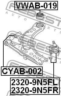 Ball Joint 2320-9N5FL