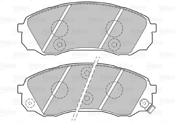 Brake Pad Set, disc brake ESSENTIAL 301077 - image 2