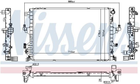 Radiator, engine cooling 65346 - image 5