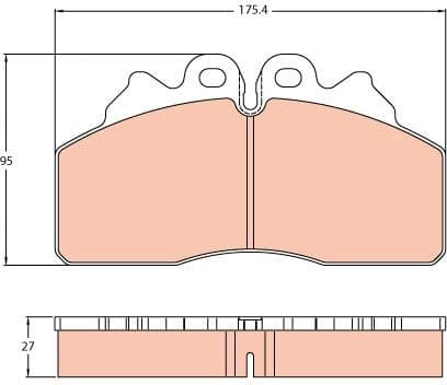 Brake Pad Set, disc brake GDB5113 - image 3