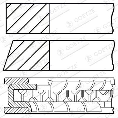 Piston Ring Set 08-426500-00