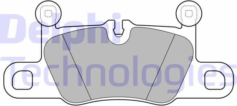 Brake Pad Set, disc brake LP3614