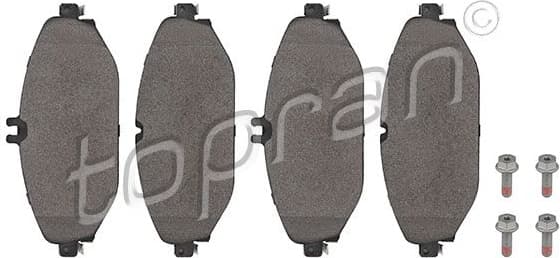 Brake Pad Set, disc brake 409 652