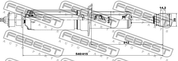 Shock Absorber 01658655F