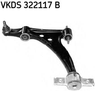 Control/Trailing Arm, wheel suspension VKDS 322117 B