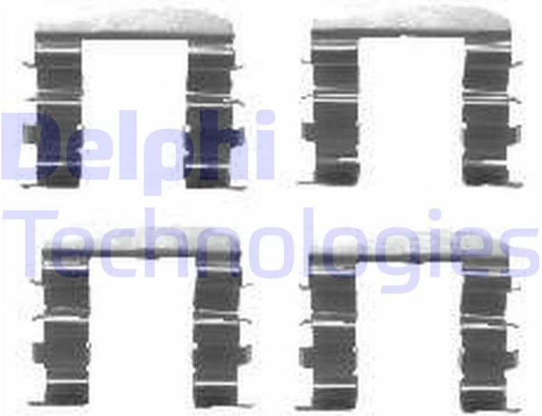 Accessory Kit, disc brake pad LX0461