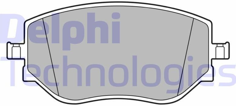 Brake Pad Set, disc brake LP3644