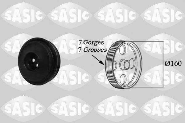 Belt Pulley, crankshaft 2156035