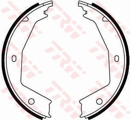 Brake Shoe Set, parking brake GS8668 - image 2