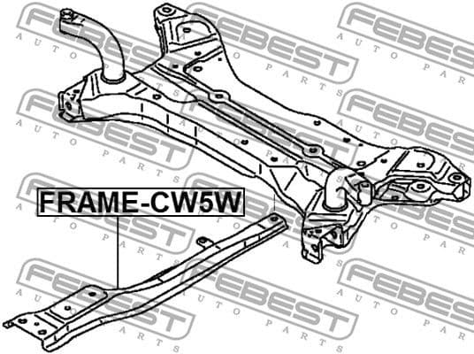 Axle Beam FRAME-CW5W - image 2