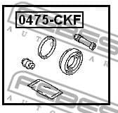 Repair Kit, brake caliper 0475-CKF - image 2