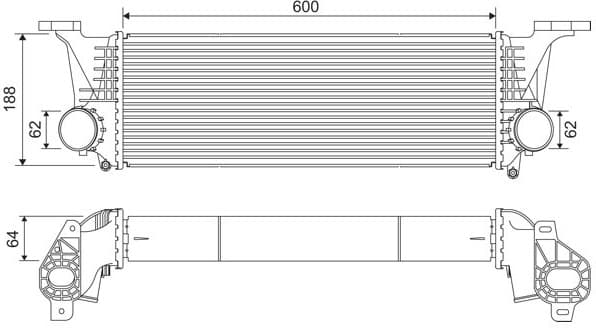 Charge Air Cooler 818315