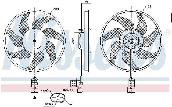 Fan, engine cooling 850048 - image 6