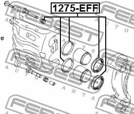 Repair Kit, brake caliper 1275-EFF - image 2