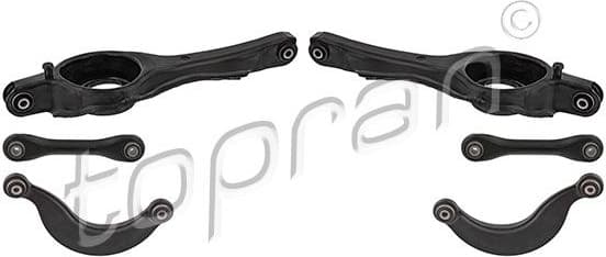 Control/Trailing Arm Kit, wheel suspension 629 719