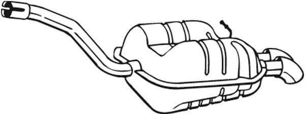 Rear Muffler 233187