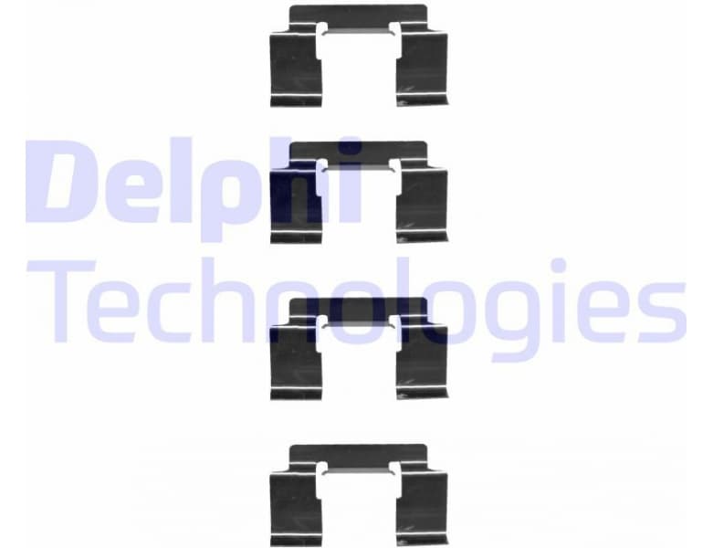 Accessory Kit, disc brake pad LX0337