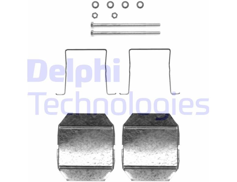 Accessory Kit, disc brake pad LX0338