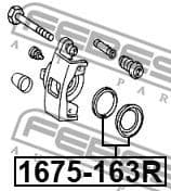 Repair Kit, brake caliper 1675-163R - image 2
