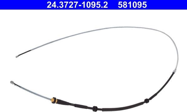 Cable Pull, parking brake 24.3727-1095.2 - image 2