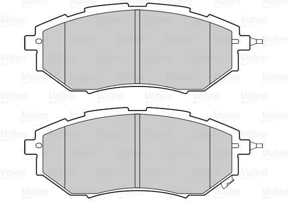 Brake Pad Set, disc brake ESSENTIAL 302312 - image 2