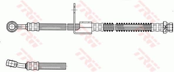 Brake Hose PHD958 - image 3