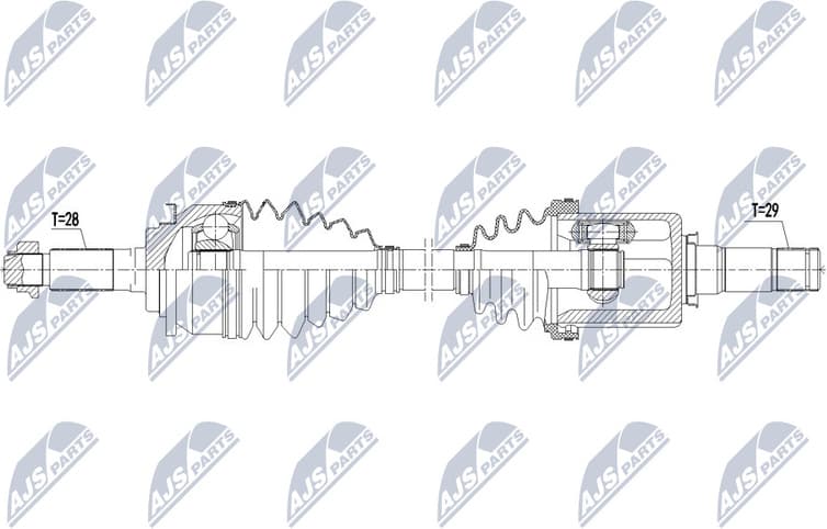 Drive Shaft NPW-FR-088