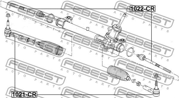 Tie Rod End 1021-CR - image 2