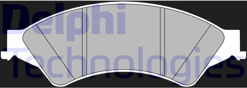 Brake Pad Set, disc brake LP2484