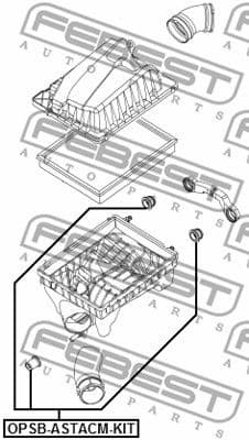 Holder, air filter housing OPSB-ASTACM-KIT - image 2