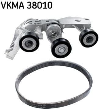 V-ribbed Belt Set VKMA 38010 - image 2