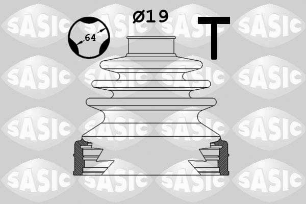 Bellow Kit, drive shaft 1906115