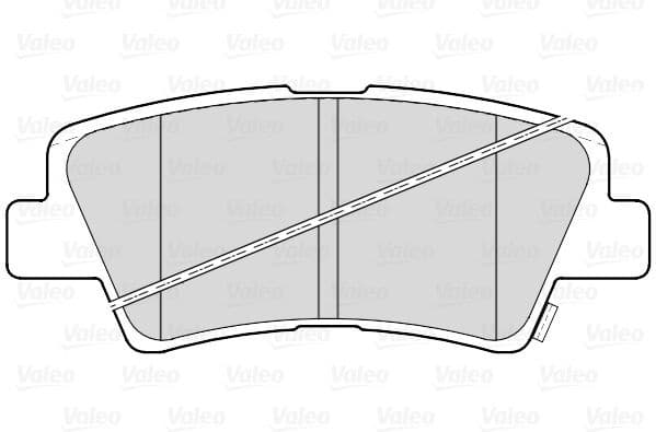 Brake Pad Set, disc brake ESSENTIAL 302335 - image 2