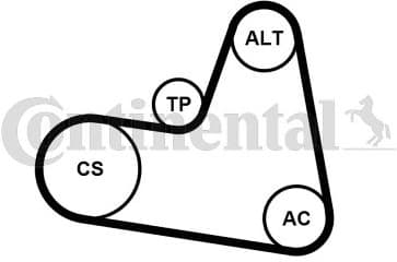 V-ribbed Belt Set 6PK962K1