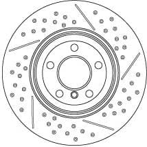 Brake Disc TRW SINGLE DF6601S - image 4