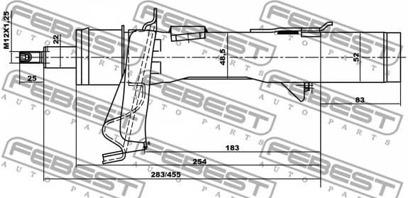 Shock Absorber 216651984FL - image 2