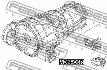 Mounting, automatic transmission ADM-Q5R - image 2