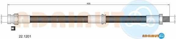 Brake Hose 22.1201