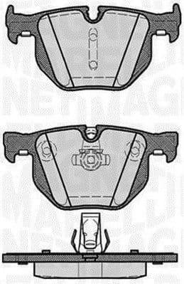 Brake Pad Set, disc brake 363916060161