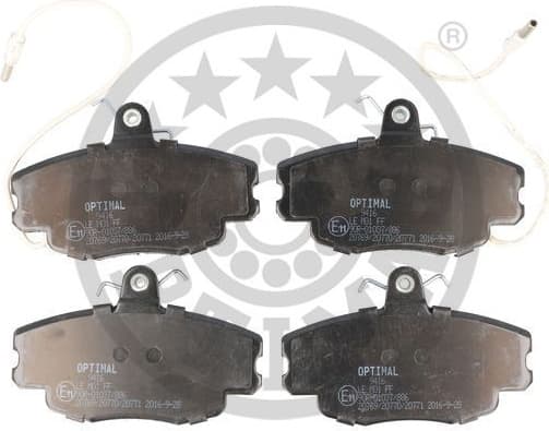 Brake Pad Set, disc brake BP-09416